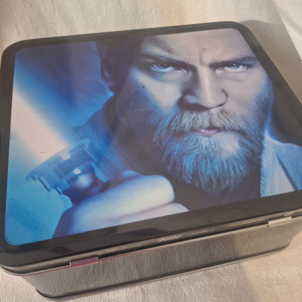 Star Wars Blue and Black Tin Lunch Box